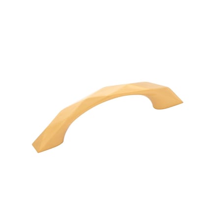 Belwith Products Belwith  3 in. Center-Center Style Cabinet Pull for Kitchen, Brushed Gold Brass BWH077840 BGB